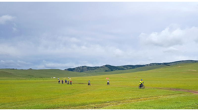 Cycling in Mongolia